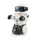 Yingjia fegender Roboter intelligent Reinigung kleiner Wachpede Erkennung folgen Roboter Elektrisches Programmieren Kindergeschenk weiß