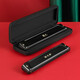 Guoguang Harmonica Japan Import Gong 28 Hole Professional Professional Professional Level High-классная полифоническая полифоническая C-ключа средних лет и пожилые люди 24 Вводной инструмент Harmonica Harmonica Harmonica [Уровень производительности] 24-луночный полифонический F-ключ Matte Black + подарок.
