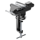 Delixi vise small multi-functional household 360-degree rotating bench vise table vise workbench mini bench vise small vise (with anti-slip pad + gloves)
