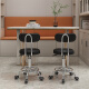 Huakai Star Bar Chair Home Lift Bar Stool Bar Chair Reception Chair Swivel Chair HK106 Black Backrest