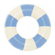 Zhenxiqi adult swimming ring female thickened lifebuoy retro swimming ring inflatable armpit ring adult water swimming equipment blue stripes suitable for 95-150Jin Jin equals 0.5 kg