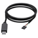 Tengfei Tengfei USB-TTL мигающий кабель Обновление RS232 Кабель последовательного порта FT232 Обновление модуля PL2303HX Маленькая плата с корпусом Чип FT232RL-1 метр