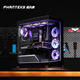 PHANTEKS Storm Chaser NV5 Black Pillar-less Glass ATX Gaming Desktop Computer Case (Supports Back Plug/360 Water Cooling/8 Fan Positions/270 Sea View Room/5090)