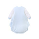 Ying's YEEHOO Einkaufszentrum im gleichen Stil Ying's Neugeborenen-Schlafsack ohne Beine, langärmelige Anti-Kick-Steppdecke, weiche Bettwäsche, Herbst- und Winterstil, Weidenblau, empfohlen 10–14, 95 x 41 cm (empfohlene Höhe 100–110 cm)