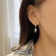 
Buckle European and American skull earrings for men and women in style, personalized retro new ear buckles niche design punk internet celebrity earrings ES755 skull earrings