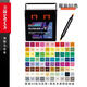Mia soft-head marker student art special 48-color double-head oil-based 80-color set animation special opaque quick-drying 168-color 60-color 120-color alcohol marker marker 120-color student universal marker pen bag