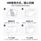Leyoupai cat litter box fully enclosed large cat toilet anti-splash cat litter box cat sand box cat litter box gray and white