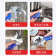 Niuxiang heavy-duty adjustable wrench bathroom wrench universal live mouth large opening adjustable wrench short handle water pipe large wrench multi-functional adjustable bathroom wrench 6 inches + raw material belt