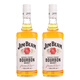 Jim Beam American Bourbon Whisky Baizhan Vin mélangé 750 ml * 2