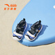 ANTA children's sandals for boys and girls, baby beach shoes, 2026 summer new Baotou breathable soft bottom baby frame shoes, Zhenglan/Anta white/black-4 baby boy 27