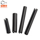 Baodefeng iron black open elastic pin cylindrical pin hollow positioning pin GB879 pin shaft national standard fastener standard parts M5x30 50 pieces