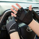 OLOEY fitness gloves for men and women equipment training horizontal bar wrist guard anti-slip pull-ups anti-callus sports cycling gloves ATH upgrade - carbon black M size (women's 100Jin [Jin equals 0.5kg] and above)