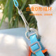 Mastiff Shaobao Adjustable Tightness Cat Rope Cat Chain Cat Traction Rope Anti-breakaway Cat Rope Vest Type Cat Walking Rope Cat Chain Blue and Orange Double Pin XS Code Recommended 6-9 Jin Jin is equal to 0.5 kg within
