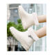 German style rain boots for women, non-slip, fashionable, short-tube, casual outerwear, mid-tube, velvet, waterproof, fishing, kitchen water shoe glue, HJXD559, single pink, non-velvet, sports shoe size 36