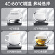 Mave thermos coaster electric coaster heating coaster constant temperature ceramic cup constant temperature heater warm milk heater office tea seat warm coaster gold 9-level temperature adjustment + 12H timing