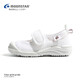 Yuexing children's shoes imported from Japan, kindergarten indoor white shoes for all seasons, girls' home shoes, breathable boys' canvas shoes, white 27 (inner length 17cm, suitable for feet 16.5cm long)