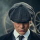 Trinkstil, Senior Peaky Blinders, achteckiger Hut, britische Baskenmütze für Herren, Retro, alter Zeitungsjungenhut, Malerhut, dunkelgrau, Einheitsgröße, 57–58 cm, verstellbar