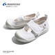 Yuexing children's shoes imported from Japan, kindergarten indoor white shoes for all seasons, girls' home shoes, breathable boys' canvas shoes, white 27 (inner length 17cm, suitable for feet 16.5cm long)