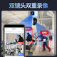 霸天安监控摄像头家用无线wifi高清室内4g无网络终身免流量手机远程监控器360度无死角带夜视全景可对话 【WiFi版】双摄1000W+一顶两台