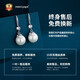 Mini&yaya pearl earrings for women, long s925 silver earrings, earrings, birthday and Valentine's Day gifts for girlfriend and wife, imported zircon* pearl earrings
