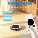 Jinggou selects smart sweeping robot for home use, fully automatic suction, sweep and mop, three-in-one voice vacuum cleaner, floor wiper, cleaning expert holiday gift, white, wireless remote control, path planning and cleaning