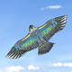 Sound en direct Eagle Kite Enfants adultes Weifang Kite Super Large Breeze Easy Fly Kite Reel Outdoor Parent-Child Boy and Girl 1,8 mètres Eagle Kite + 300 mètres Wael Wheel