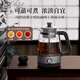 TILIVING (Titanium Liwei) pure titanium tea brewing teapot spray steam steaming teapot household fully automatic small office health pot flower teapot black teapot 1L