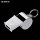 Duweck whistle referee whistle outdoor life-saving whistle basketball and football special metal whistle + gray lanyard