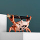 Nugget Man Bluetooth Speaker Creative Crab with Claws Wireless Multi-Function Bluetooth Speaker Mobile Phone Stand Small Audio Subwoofer Portable Speaker Funny Student Gift Home Dormitory Crab with Claws丨Speaker Stand Two-in-One丨Fashion Ornaments