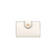 Coach Japon Publipostage COACH Mode Femme Classique Simple Couleur Unie Portefeuille Porte-Carte F06390 Blanc Taille Unique