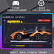 Cooperate with Lamborghini baby electric car, remote control four-wheel car that can sit and swing for men and women, children's toy stroller, orange battery life of 6 hours, large lithium battery + full function