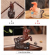 Creative color-changing tea pet ornaments, tea table, tea table, tea art and tea set ornaments, high-quality products that can raise horses to make money immediately. The horses turn to yellow jade color.