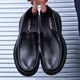 
Sulaika wide head, big feet, wide feet, fat feet, men's plus fat, plus size leather shoes, casual leather shoes, men's dad spring and autumn 3893 brown plus velvet 38