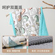 Colorful baby cotton bean velvet children's kindergarten nap thickened blanket autumn and winter male and female baby comfort quilt pink rabbit 100x100cm