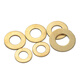 Jinggong Brass Washer Copper Washer Brass Flat Washer Flat Washer Brass Washer Metal Flat Washer GB97 M12*24*1.2 (20 pcs)