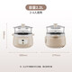 Tianji (TONZE) electric stew pot, electric stew pot, water-proof stew pot, soup pot, porridge pot, bird's nest stew pot, health care, steaming and stewing for 3-5 people, white porcelain gallbladder, government subsidy DGGD24A224BZDQ