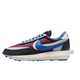 Nike (NIKE) Sacai X VaporWaffle Three-party joint deconstruction sports and casual men and women running shoes DJ4877-600 Black gray and blue 41