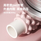 Langwei foam roller muscle relaxation massage roller slim calf mace yoga column Langya roller fitness equipment pink foam roller 45cm