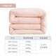 SOMERELLE quilt 100% cotton summer cool quilt INVISTA seven-hole fiber air-conditioning quilt winter quilt thickened core winter quilt Xuanya pink-winter quilt 200*230cm [antibacterial and zero-allergenic safety]
