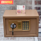 Safe hidden locker with lock, invisible anti-theft, household small mini safe, electronic password, office safe, cashier coin-operated safe, black [double lock model]