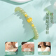 Chinesisches Gold China Gold Ureinwohner Jahr des Schlangen Gold Armband Frauenfußball Gold Armband Geburtstagsgeschenk Girls Girl Girls 'Frau Ehe Gedenkpraktik