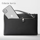 Cohnim kevin奢侈品男士手包手拿拉链男包手抓长钱包送老公男友教师节生日礼物 【时尚商务】c236黑色