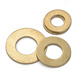 Jinggong Brass Washer Copper Washer Brass Flat Washer Flat Washer Brass Washer Metal Flat Washer GB97 M12*24*1.2 (20 pcs)
