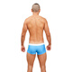 TADDLEE Badehose Herren, elastisch, bequem, Boxer-Badeanzug, schnell trocknend, atmungsaktiv, modisch, große Größe, Herren-Badehose, Resort, Hot-Spring-Badeanzug, hellblau, M 155–190 cm, 60–72,5 kg