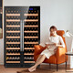 BAIKAILUN thin red wine cabinet constant temperature wine cabinet built-in household wine beverage tea thermostat commercial display refrigerator air-cooled frost-free 1.71 meters single temperature ~ (full version) 170 bottles thin section
