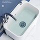 Darv Mop Pool Home Balcony Ceramic Washing Large Outdoor All-in-One Mop Pool Tall Footed Hole Sitting Faucet Floor Basin J-T21 Taiwan Controlled Water + Faucet Hole-