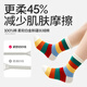Baby children's socks spring and autumn student pure cotton A-type baby girl's mid-calf socks pure cotton girls boys summer thin style