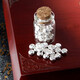 Tianxinyang Pure Silver 9999 Beans, Silver Beads, Solid Ornaments, Set of 1 Gram Silver Beans*5 (Free Bottle)