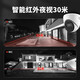 Hikvision surveillance camera 2K high-definition infrared night vision indoor and outdoor household POE network camera half-sphere home outdoor probe mobile phone remote monitor security equipment 2 million infrared POE version IPC-T12HV3-IA 2.8MM focal length