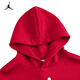 Jordan Nike AJ children's clothing children's sweatshirt boys and girls 25 spring fleece top NIKE hooded sweatshirt